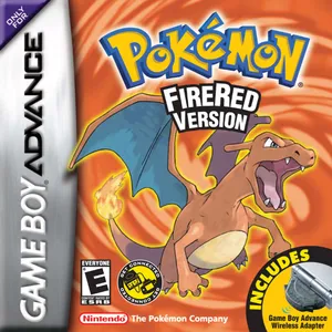 Pokémon FireRed box art